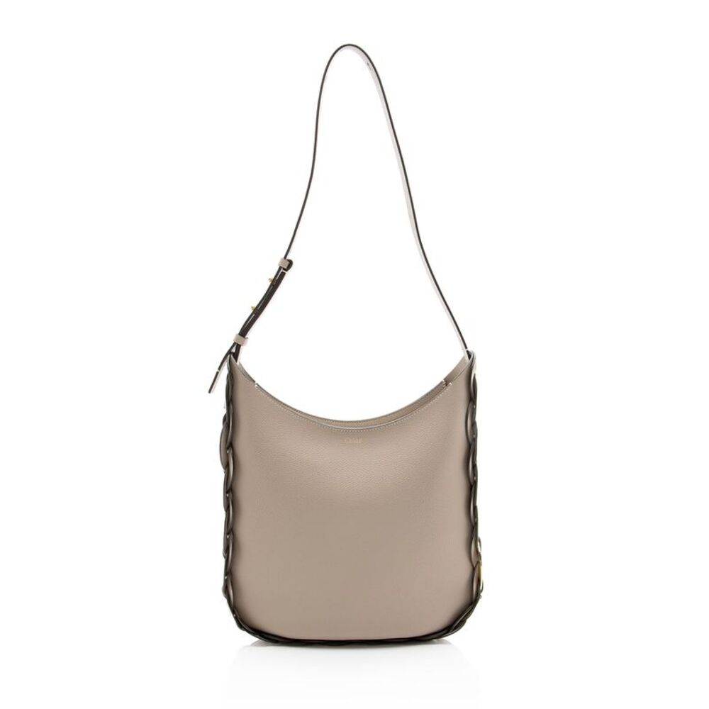 Chloe Grained Calfskin Darryl Medium Hobo